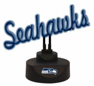 Seattle Seahawks Script Neon Desk Lamp