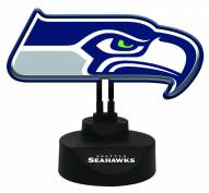 Seattle Seahawks Team Logo Neon Light