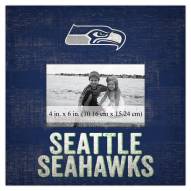 Seattle Seahawks Team Name 10" x 10" Picture Frame