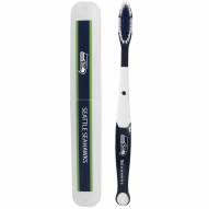 Seattle Seahawks Toothbrush and Travel Case