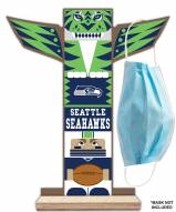 Seattle Seahawks Totem Mask Holder