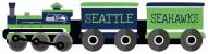 Seattle Seahawks Train Cutout 6" x 24" Sign