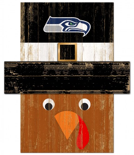 Seattle Seahawks Turkey Head Sign