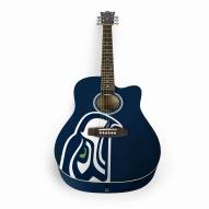 Seattle Seahawks Woodrow Acoustic Guitar