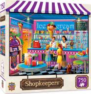 Shopkeepers Anna's Ice Cream Parlor 750 Piece Puzzle