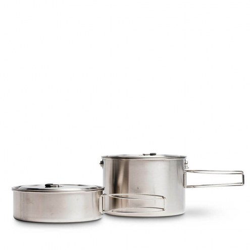 Solo Stove Stainless Steel 2 Pot Set