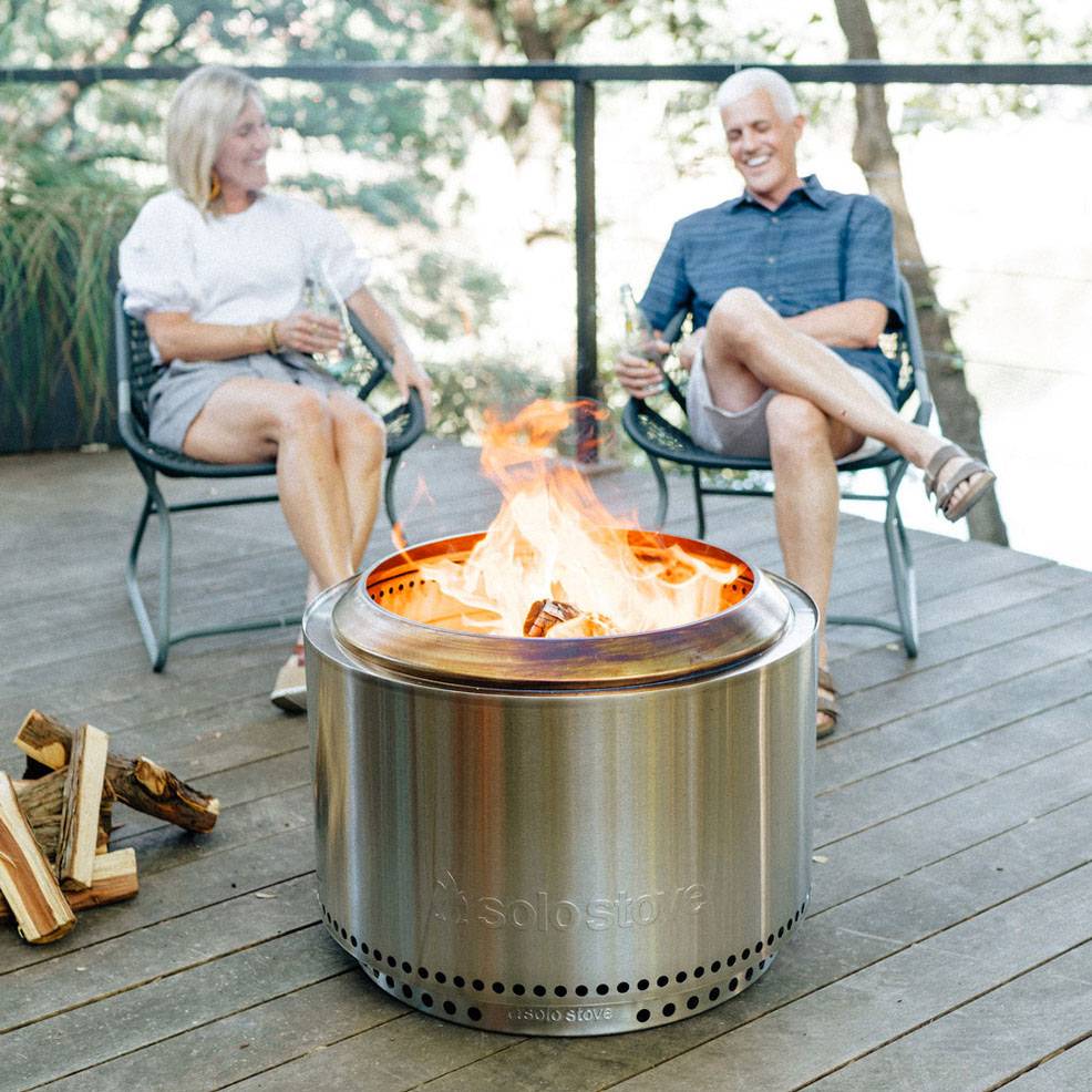 solo stove yukon 1.0 stainless steel fire pit