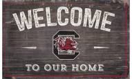 South Carolina Gamecocks 11" x 19" Welcome to Our Home Sign