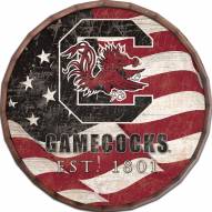 South Carolina Gamecocks 16" Flag Barrel Top