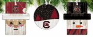 South Carolina Gamecocks 3-Pack Christmas Ornament Set