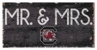 South Carolina Gamecocks 6" x 12" Mr. & Mrs. Sign