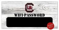 South Carolina Gamecocks 6" x 12" Wifi Password Sign