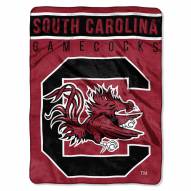 South Carolina Gamecocks Basic Plush Raschel Blanket