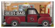 South Carolina Gamecocks Best Dad Truck 6" x 12" Sign