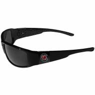 South Carolina Gamecocks Black Wrap Sunglasses