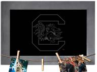 South Carolina Gamecocks Chalkboard with Frame
