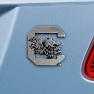 South Carolina Gamecocks Chrome Metal Car Emblem