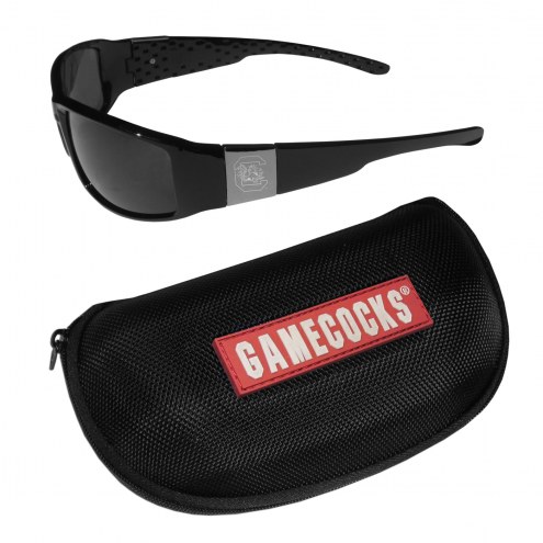 South Carolina Gamecocks Chrome Wrap Sunglasses & Zippered Carrying Case