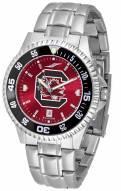 South Carolina Gamecocks Competitor Steel AnoChrome Color Bezel Men's Watch