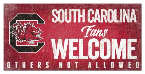 South Carolina Gamecocks Fans Welcome Sign