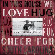 South Carolina Gamecocks In This House 10" x 10" Picture Frame