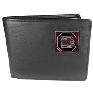 South Carolina Gamecocks Leather Bi-fold Wallet in Gift Box