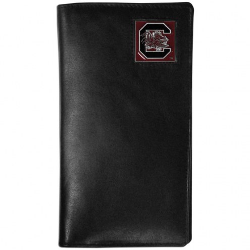 South Carolina Gamecocks Leather Tall Wallet