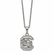 South Carolina Gamecocks Stainless Steel Pendant Necklace