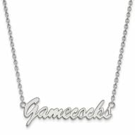 South Carolina Gamecocks Sterling Silver Medium Pendant Necklace