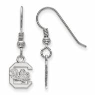 South Carolina Gamecocks Sterling Silver Extra Small Dangle Earrings