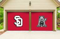 South Dakota Coyotes Split Garage Door Banner