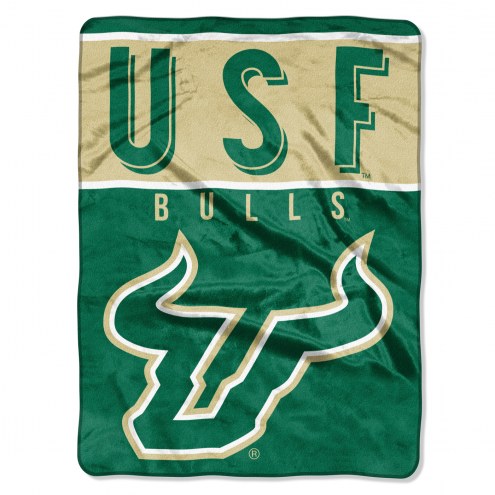 South Florida Bulls Basic Plush Raschel Blanket