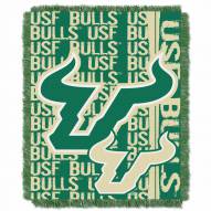 South Florida Bulls Double Play Woven Throw Blanket