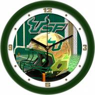 South Florida Bulls Football Helmet Wall Clock