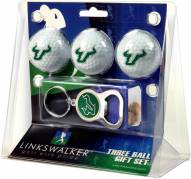 South Florida Bulls Golf Ball Gift Pack with Key Chain