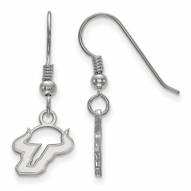 South Florida Bulls Sterling Silver Extra Small Dangle Earrings