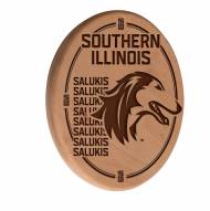 Southern Illinois Salukis Laser Engraved Wood Sign