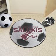 Southern Illinois Salukis Soccer Ball Mat