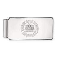 Southern Illinois Salukis Sterling Silver Crest Money Clip