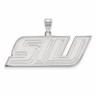 Southern Illinois Salukis Sterling Silver Medium Pendant