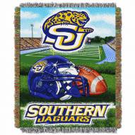 Southern Jaguars Home Field Advantage Throw Blanket