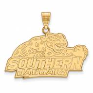 Southern Jaguars Sterling Silver Gold Plated Large Pendant