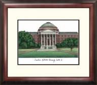 Southern Methodist Mustangs Alumnus Framed Lithograph