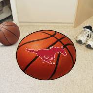 Southern Methodist Mustangs Basketball Mat