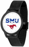 Southern Methodist Mustangs Black Mesh Statement Watch