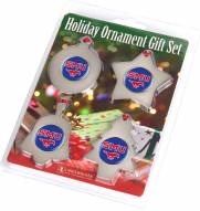 Southern Methodist Mustangs Christmas Ornament Gift Set