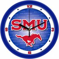 Southern Methodist Mustangs Dimension Wall Clock