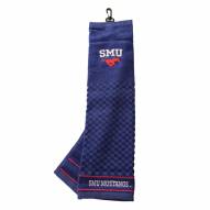 Southern Methodist Mustangs Embroidered Golf Towel