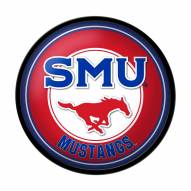 Southern Methodist Mustangs Modern Disc Wall Sign
