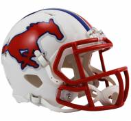 Southern Methodist Mustangs Riddell Speed Mini Collectible Football Helmet